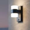 Eglo Atollari Exterior PIR Wall Light In Anthracite -Eglo eglo atollari exterior pir wall light in anthracite p7357 84366 image