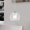 Eglo Bolsano Clear Glass Globe Pendant Light -Eglo eglo bolsano clear glass globe pendant light p1450 92052 image