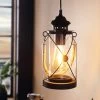 Eglo Bradford Black Lantern Style Pendant Light -Eglo eglo bradford black lantern style pendant light p2955 89332 image