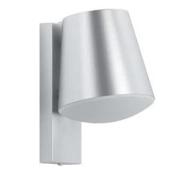 Eglo Caldiero-C LED IP44 Outdoor Wall Light In Stainless Steel