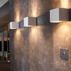 Eglo Calpino IP54 LED Outdoor Up And Down Wall Light In White 7 Eglo Calpino IP54 LED Outdoor Up And Down Wall Light In White -Eglo eglo calpino ip54 led outdoor up and down wall light in white p9494 84292 image