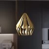 Eglo Carlton 310mm Gold Coloured Open Cage Steel Pendant -Eglo eglo carlton 310mm gold coloured open cage steel pendant p23481 89082 image