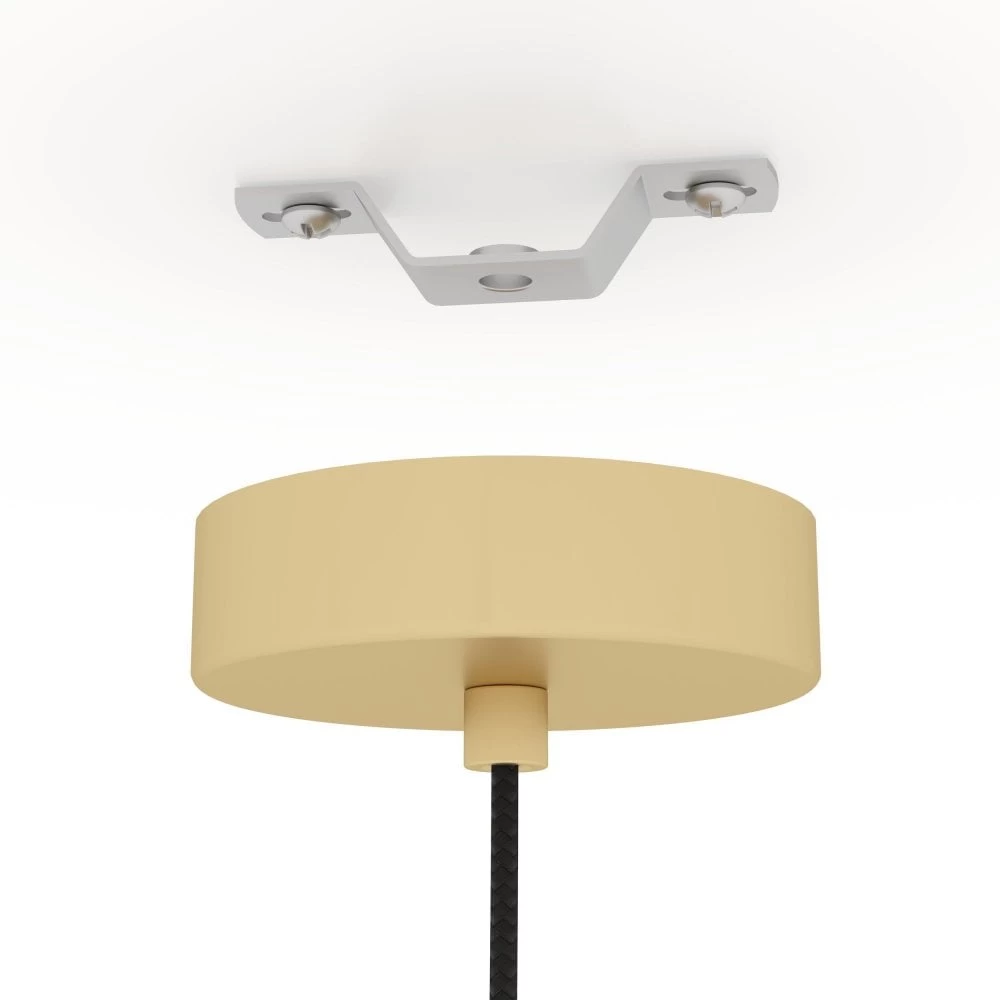 Eglo Carlton 310mm Gold Coloured Open Cage Steel Pendant 6 Eglo Carlton 310mm Gold Coloured Open Cage Steel Pendant - Image 4