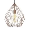Eglo Carlton Copper Open Cage Pendant Light -Eglo eglo carlton copper open cage pendant light p2915 4506 image