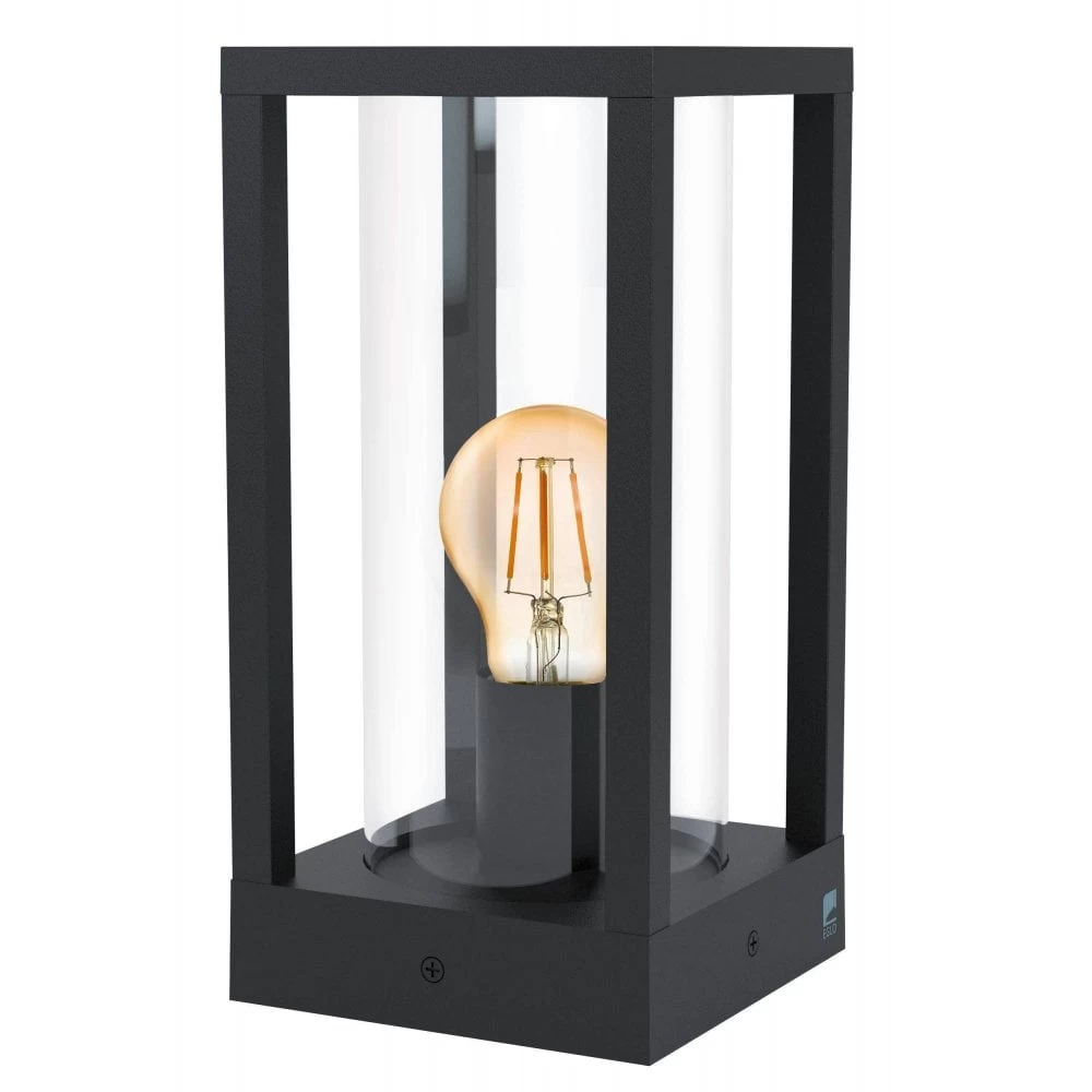 Eglo Cascinetta IP54 Exterior Pedestal Light In Black 6 Eglo Cascinetta IP54 Exterior Pedestal Light In Black - Image 4
