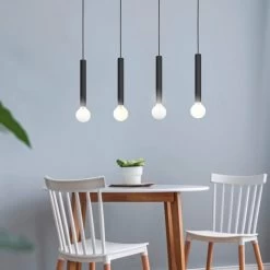 Eglo Cortenova Four Drop Bar Pendant In Black 9 Eglo Cortenova Four Drop Bar Pendant In Black -Eglo eglo cortenova four drop bar pendant in black p17569 54860 image