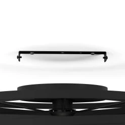 Eglo Cremella 370mm Spiral Style Black Ceiling Light 8 Eglo Cremella 370mm Spiral Style Black Ceiling Light -Eglo eglo cremella 370mm spiral style black ceiling light p24077 93942 image