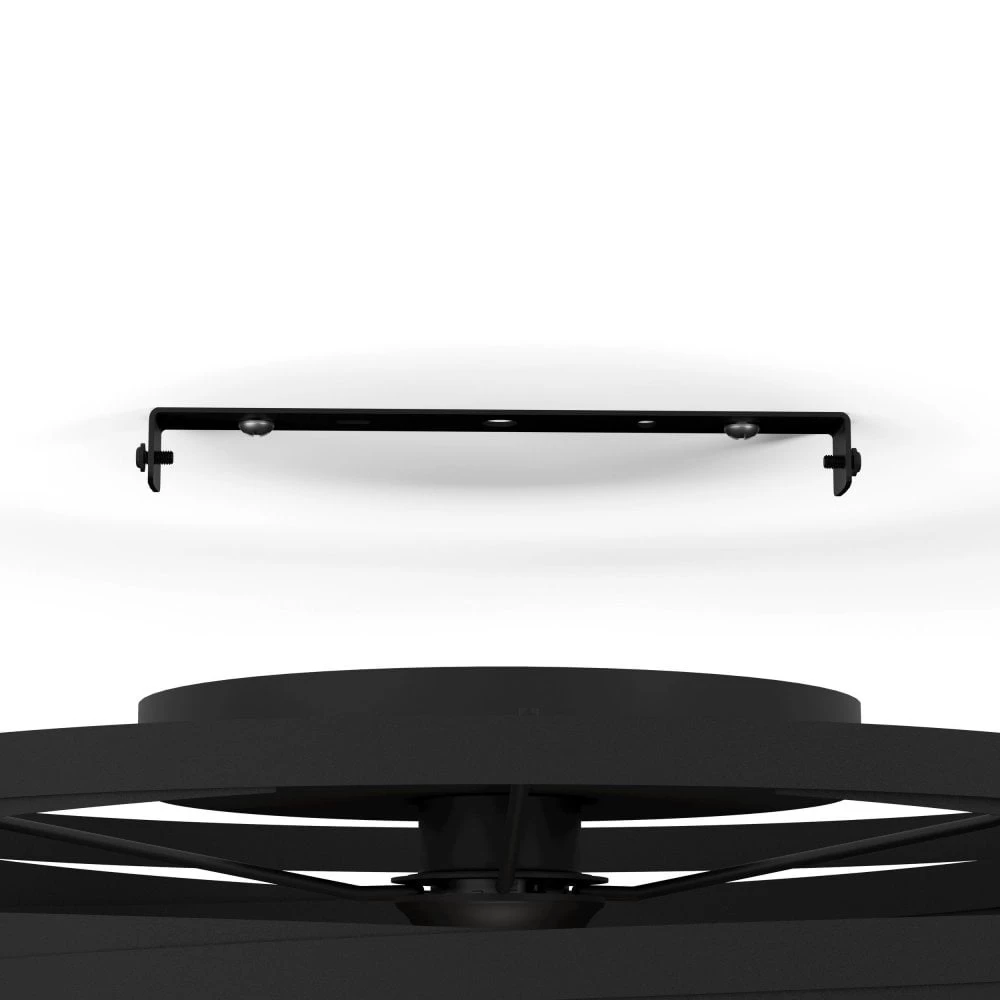 Eglo Cremella 370mm Spiral Style Black Ceiling Light 5 Eglo Cremella 370mm Spiral Style Black Ceiling Light - Image 3