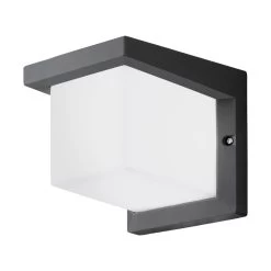 Eglo Desella 1 LED Exterior Wall Light In Anthracite