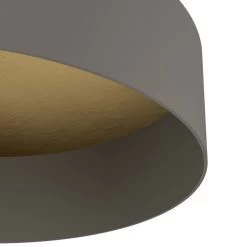 Eglo Duaia Ceiling Light In Grey With Reversible Plate Either Brushed Brass Or Wood Look -Eglo eglo duaia ceiling light in grey with reversible plate either brushed brass or wood look p23999 93286 image
