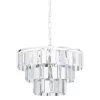 Eglo Erseka 385mm Chrome & Crystal Pendant Light 1 Eglo Erseka 385mm Chrome & Crystal Pendant Light -Eglo eglo erseka 385mm chrome crystal pendant light p15745 92435 image