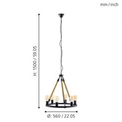 Eglo Findlay Six Lamp Hemp Rope Round Pendant 7 Eglo Findlay Six Lamp Hemp Rope Round Pendant -Eglo eglo findlay six lamp hemp rope round pendant p23883 91918 image