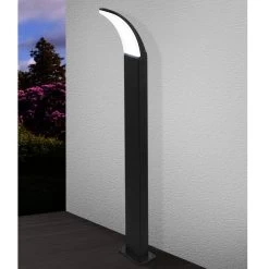 Eglo Fiumicino LED IP44 Outdoor Bollard Light In Black 7 Eglo Fiumicino LED IP44 Outdoor Bollard Light In Black -Eglo eglo fiumicino led ip44 outdoor bollard light in black p9389 84591 image