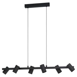 Eglo Gatuela Six Head E14 Black Pendant Spotlight -Eglo eglo gatuela six head e14 black pendant spotlight p15873 47356 image