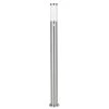 Eglo Helsinki Exterior PIR Post Light In Stainless Steel