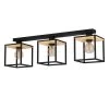 Eglo Libertad Triple Lamp Linear Ceiling Light In Black With Wood Detailing 1 Eglo Libertad Triple Lamp Linear Ceiling Light In Black With Wood Detailing -Eglo eglo libertad triple lamp linear ceiling light in black with wood detailing p23929 92666 image