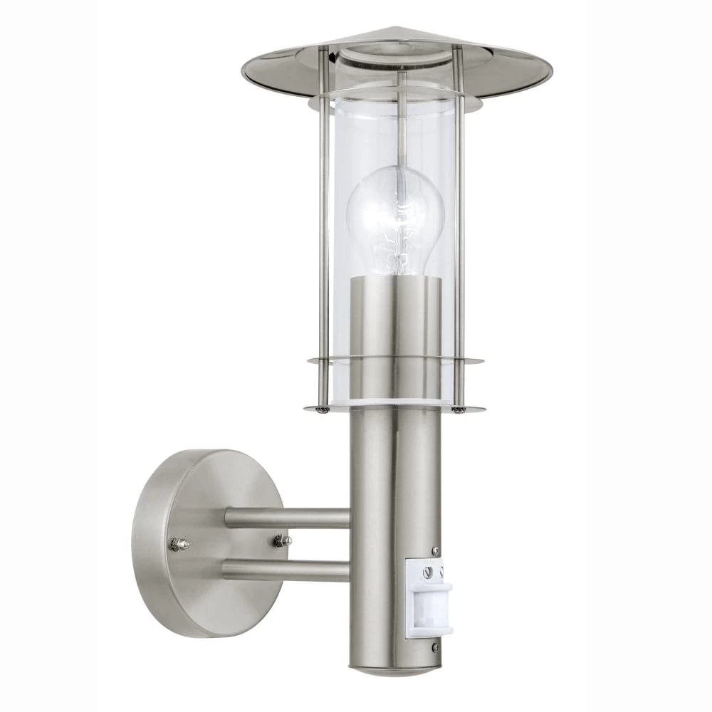 Eglo Lisio PIR Outdoor IP44 Stainless Steel Wall Light 4 Eglo Lisio PIR Outdoor IP44 Stainless Steel Wall Light - Image 2