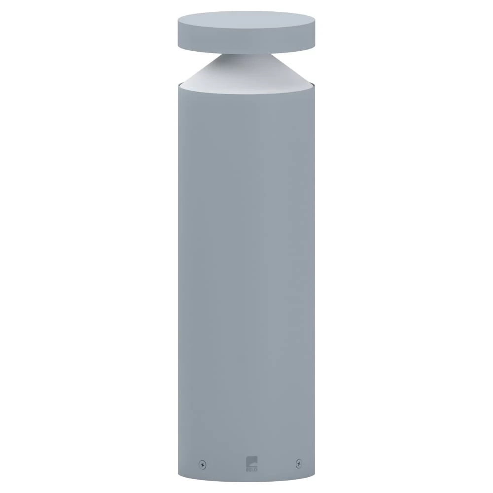Eglo Melzo LED IP44 Outdoor Bollard Light In Silver 3 Eglo Melzo LED IP44 Outdoor Bollard Light In Silver