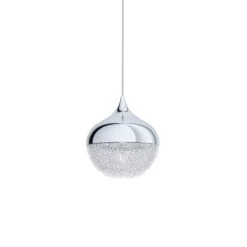 Eglo Mioglia Five Drop Pendant In Chrome -Eglo eglo mioglia five drop pendant in chrome p17602 55002 image