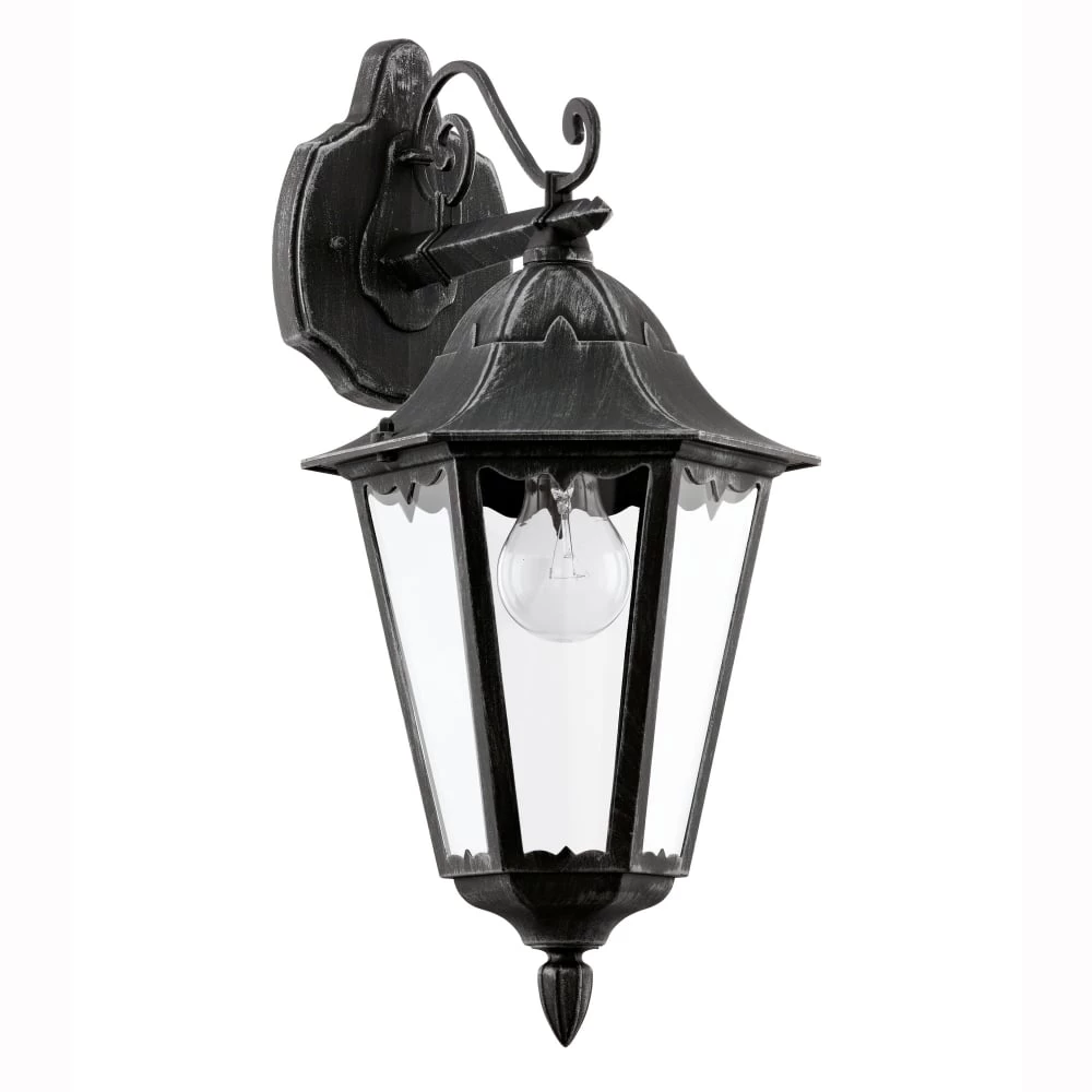Eglo Navedo Black IP44 Exterior Cast Aluminium Down Wall Light 4 Eglo Navedo Black IP44 Exterior Cast Aluminium Down Wall Light - Image 2