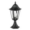 Eglo Navedo Black IP44 Exterior Cast Aluminium Pedestal Light -Eglo eglo navedo black ip44 exterior cast aluminium pedestal light p7794 16033 image