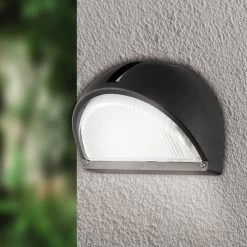 Eglo Onja IP44 Outdoor Wall Light In Black