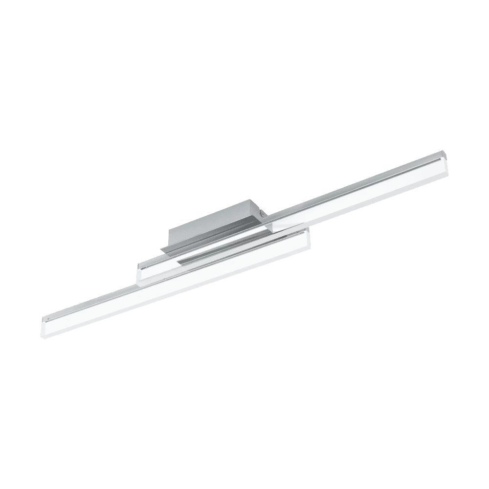 Eglo Palmital IP44 LED Ceiling Light In Clear Acrylic And Chrome 4 Eglo Palmital IP44 LED Ceiling Light In Clear Acrylic And Chrome - Image 2