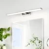 Eglo Pandella 1 600 LED Bathroom Mirror Wall Light In Chrome -Eglo eglo pandella 1 600 led bathroom mirror wall light in chrome p9273 92363 image