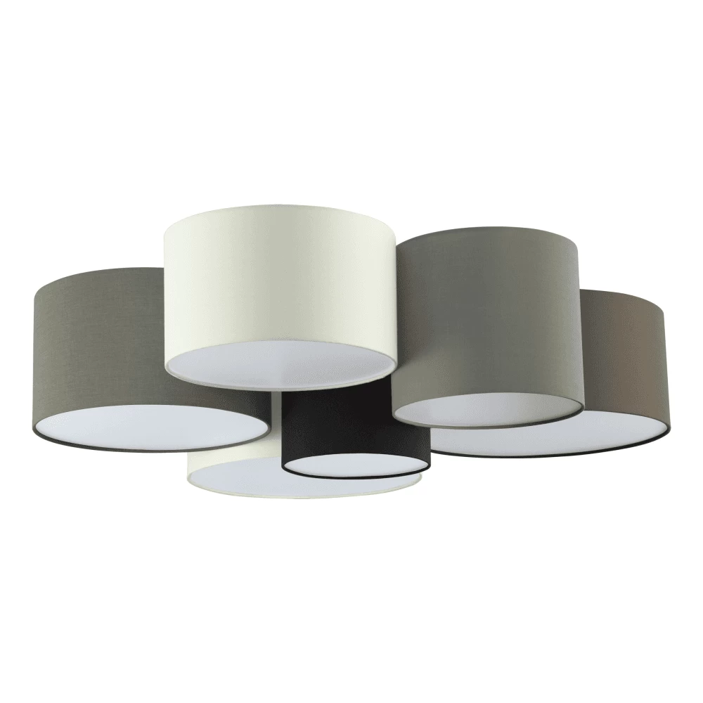 Eglo Pastore Multi Shade Flush Ceiling Light 3 Eglo Pastore Multi Shade Flush Ceiling Light