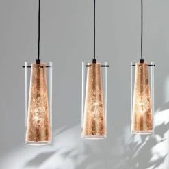 Eglo Pinto Gold Triple Drop Glass Bar Pendant Light 7 Eglo Pinto Gold Triple Drop Glass Bar Pendant Light -Eglo eglo pinto gold triple drop glass bar pendant light p8468 85711 image