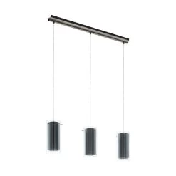 Eglo Pinto Textil 3 Drop Linear Pendant