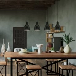 Eglo Priddy Four Drop Bar Pendant Light In Black 9 Eglo Priddy Four Drop Bar Pendant Light In Black -Eglo eglo priddy four drop bar pendant light in black p2442 89365 image