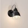 Eglo Priddy Wall Light In Black 1 Eglo Priddy Wall Light In Black -Eglo eglo priddy wall light in black p2443 89368 image