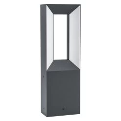 Eglo Riforano IP54 LED Pedestal Light In Black