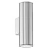 Eglo Riga LED Stainless Steel Exterior Up And Down Wall Light -Eglo eglo riga led stainless steel exterior up and down wall light p7223 14736 image