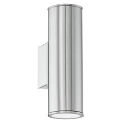 Eglo Riga LED Stainless Steel Exterior Up And Down Wall Light