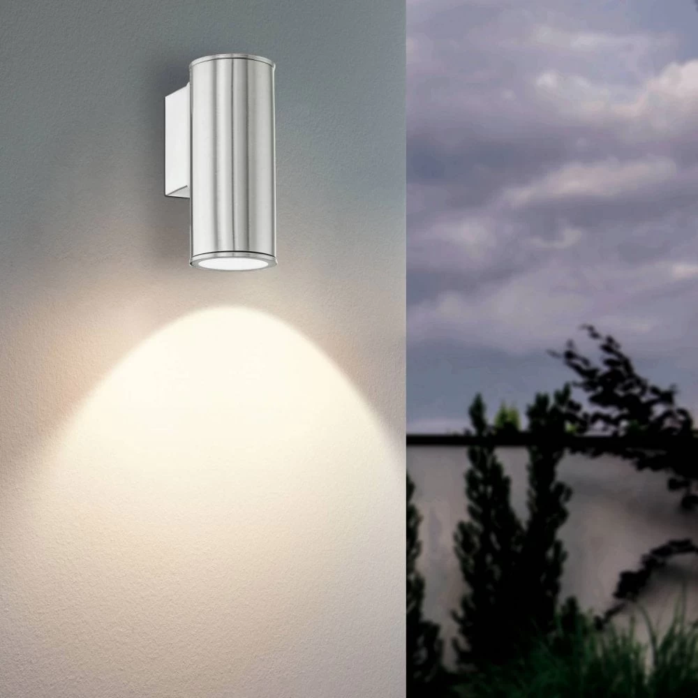 Eglo Riga LED Stainless Steel Single Exterior Downlight 4 Eglo Riga LED Stainless Steel Single Exterior Downlight - Image 2