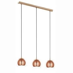 Eglo Rocamar Triple Bar Copper And Glass Pendant 10 Eglo Rocamar Triple Bar Copper And Glass Pendant -Eglo eglo rocamar triple bar copper and glass pendant p5972 10769 image