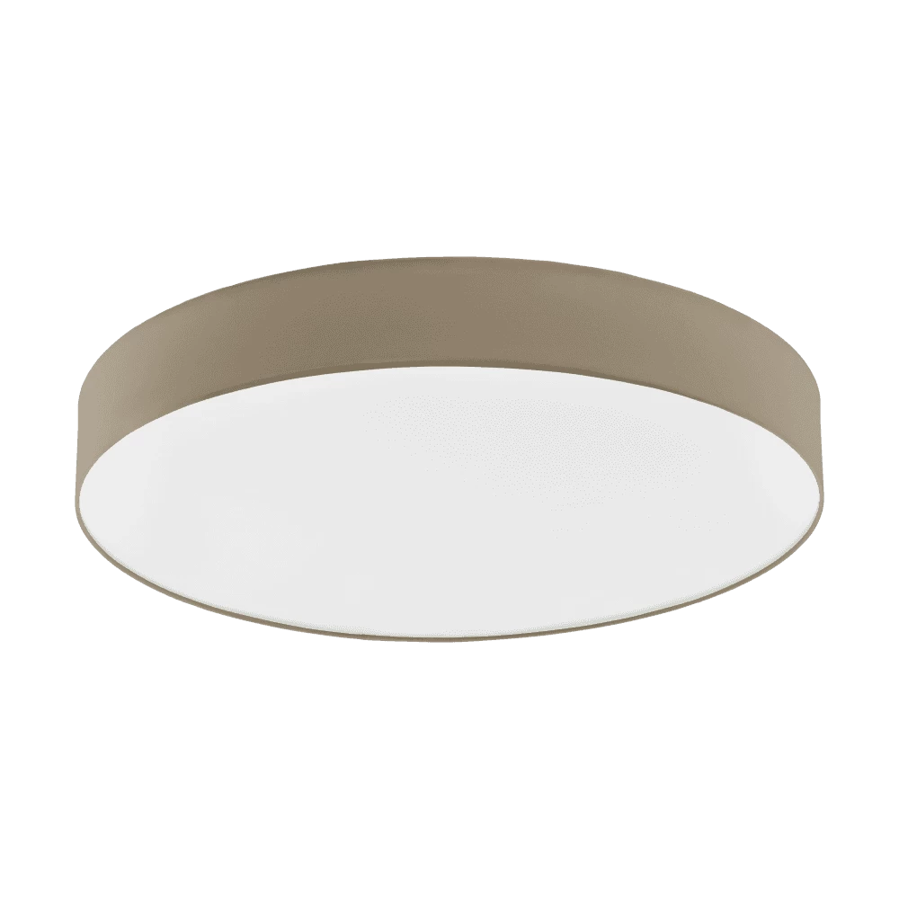 Eglo Romao 3 760 LED Remote Control Ceiling Light In Taupe 3 Eglo Romao 3 760 LED Remote Control Ceiling Light In Taupe