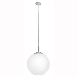 Eglo Rondo Medium Opal White Glass Globe Pendant Light 10 Eglo Rondo Medium Opal White Glass Globe Pendant Light -Eglo eglo rondo medium opal white glass globe pendant light p1582 3277 image