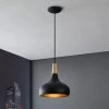 Eglo Sabinar Medium Steel Pendant Light In Black -Eglo eglo sabinar medium steel pendant light in black p23910 92538 image