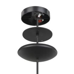 Eglo Sabinar Medium Steel Pendant Light In Black -Eglo eglo sabinar medium steel pendant light in black p23910 92541 image