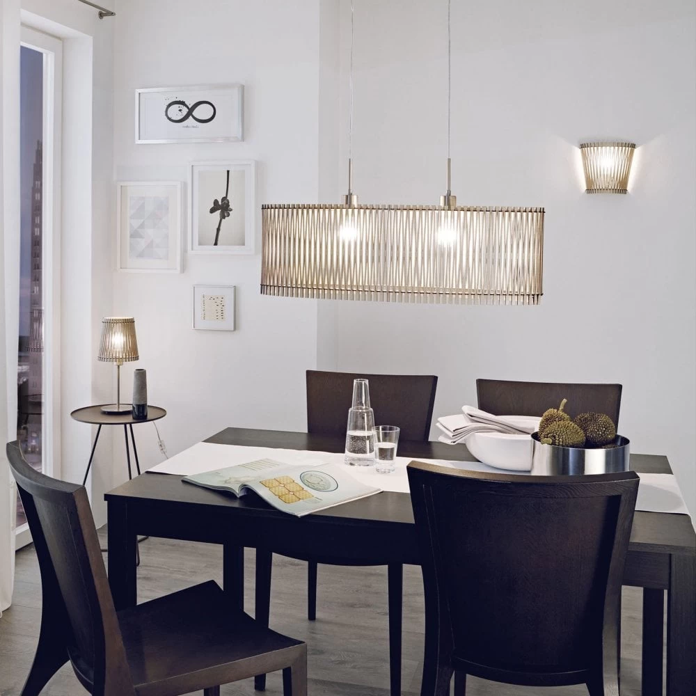 Eglo Sendero Maple Wood Wall Light 4 Eglo Sendero Maple Wood Wall Light - Image 2