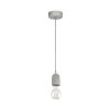 Eglo Silvares Concrete Single Pendant Light -Eglo eglo silvares concrete single pendant light p4979 8244 image