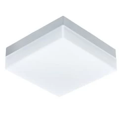 Eglo Sonella LED Outdoor Wall Or Ceiling Light In White