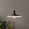 Eglo Stockbury Large Pendant Light In Antique Brown And Cream -Eglo eglo stockbury large pendant light in antique brown and cream p2456 89356 image