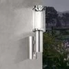 Eglo Trono Stick LED Stainless Steel Dual Exterior PIR Wall Light -Eglo eglo trono stick led stainless steel dual exterior pir wall light p7325 84407 image