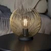 Eglo Venezuela Table Lamp In Black And Gold
